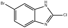 5-BROMO-2-CHLORO-1H-BENZIMIDAZOLE Structural Picture