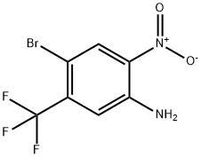 4-BROMO-5-(TRIFLUOROMETHYL)-2-NITROBENZENAMINE Structural