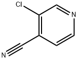 3-Chloro-4-cyanopyridine Structural