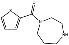 1,4-DIAZEPAN-1-YL(2-THIENYL)METHANONE Structural