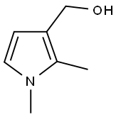 3-Hydroxymethyl-1,2-dimethylpyrrole Structural