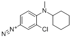 3-chloro-4-(cyclohexylmethylamino)benzenediazonium hexafluorophosphate        