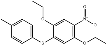 2,5-Diethoxy-4-((4-methylphenyl)thio)nitrobenzene