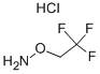 O-(2,2,2-Trifluoroethyl)hydroxylamine hydrochloride
 Structural