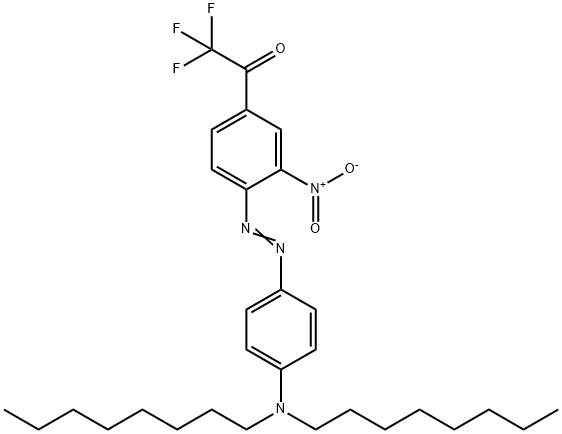 4'-Dioctylamino-2-nitro-4-trifluoroacetylazobenzene