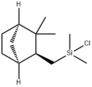 (-)-camphanyldimethylchlorosilane Structural