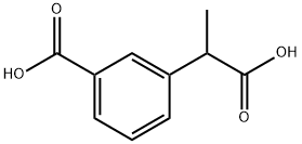 2-(3-CARBOXYPHENYL)PROPIONIC ACID Structural Picture