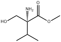 D-Isovaline, 2-hydroxy-3-methyl-, methyl ester (9CI) Structural