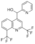 alpha-2-pyridinyl-2,8-bis(trifluoromethyl)-4-quinolinemethanol Structural