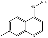 4-HYDRAZINO-7-METHYLQUINOLINE Structural