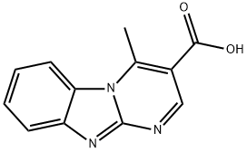 4-METHYLPYRIMIDO[1,2-A]BENZIMIDAZOLE-3-CARBOXYLIC ACID