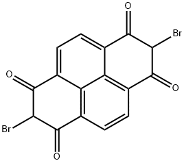 2,7-DIBROMO-1,3,6,8(2H,7H)-PYRENETETRONE Structural