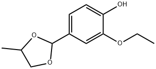 ETHYL VANILLIN PROPYLENE GLYCOL ACETAL Structural