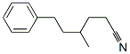 gamma-methylbenzenehexanenitrile Structural