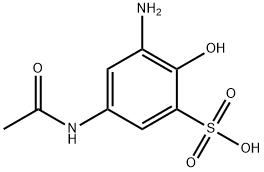 5-(Acetylamino)-3-amino-2-hydroxybenzenesulfonic acid