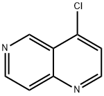 4-Chloro-1,6-naphthyridine Structural