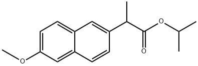 rac-Naproxen 2-Propyl Ester Structural