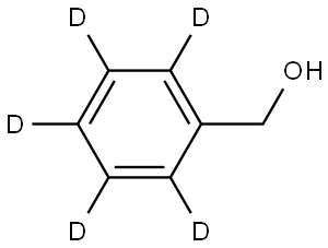 BENZYL-2,3,4,5,6-D5 ALCOHOL Structural