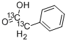 PHENYL(ACETIC ACID-13C2) Structural