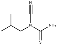 Thiourea,  N-cyano-N-(2-methylpropyl)- Structural