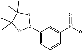 3-(4,4,5,5-TETRAMETHYL-1,3,2-DIOXABOROLAN-2-YL)NITROBENZENE Structural