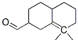 octahydro-8,8-dimethylnaphthalene-2-carbaldehyde  Structural