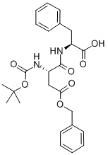 BOC-ASP(OBZL)-PHE-OH Structural