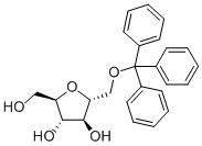 2,5-Anhydro-1-O-triphenylmethyl-D-mannitol Structural