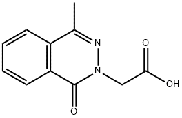 (4-METHYL-1-OXOPHTHALAZIN-2(1H)-YL)ACETIC ACID Structural