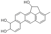 1,9,10-Trihydroxy-9,10-dihydro-3-methylcholanthrene Structural