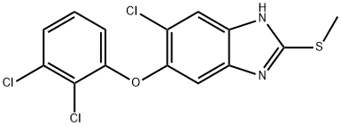 Triclabendazole Structural Picture