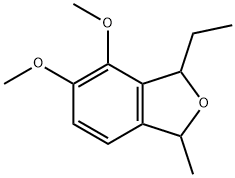 Isobenzofuran, 3-ethyl-1,3-dihydro-4,5-dimethoxy-1-methyl- (9CI) Structural