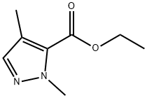 ethyl 1,4-diMethyl-1H-pyrazole-5-carboxylate Structural