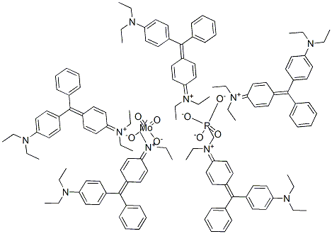 C.I. Pigment Green 1, phosphomolybdic acid salt