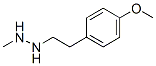 Hydrazine, 1-[2-(4-methoxyphenyl)ethyl]-2-methyl- (9CI) Structural