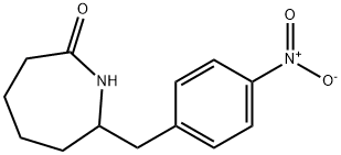 hexahydro-7-[(4-nitrophenyl)methyl]-2H-azepin-2-one Structural