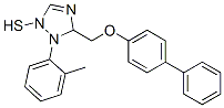 s-Triazole-2-thiol, 5-(4-biphenylyloxymethyl)-1-(o-tolyl)-