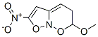 Isoxazolo[2,3-b][1,2]oxazine, 5,6-dihydro-6-methoxy-2-nitro- (9CI) Structural
