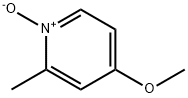 2-METHYL-4-METHOXYPYRIDINE-N-OXIDE Structural