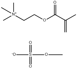 [2-(METHACRYLOYLOXY)ETHYL]TRIMETHYLAMMONIUM METHYL SULFATE Structural