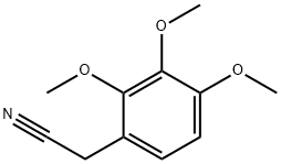 2,3,4-TRIMETHOXYPHENYLACETONITRILE Structural