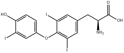 3,3',5-Triiodo-L-thyronine Structural Picture