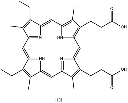 MESOPORPHYRIN IX DIHYDROCHLORIDE