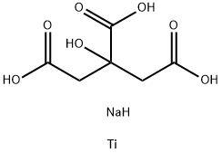 citric acid, sodium titanium salt Structural