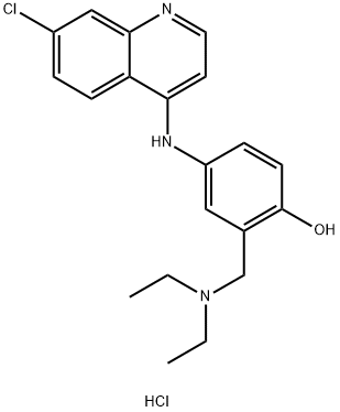 Acrichin dihydrochloride Structural Picture