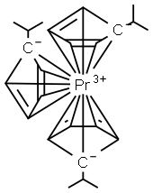 TRIS(I-PROPYLCYCLOPENTADIENYL)PRASEODYMIUM Structural