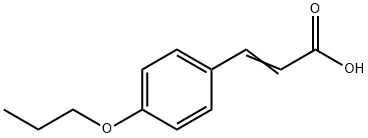 3-(4-PROPOXYPHENYL)ACRYLIC ACID Structural