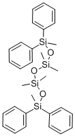 1,3,3,5,5,7-hexamethyl-1,1,7,7-tetraphenyltetrasiloxane Structural