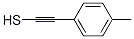 Ethynethiol, (4-methylphenyl)- (9CI) Structural