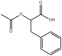 2-ACETOXY-3-PHENYL-PROPIONIC ACID Structural